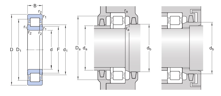 NUP 1876 ECM drawing and Load chart